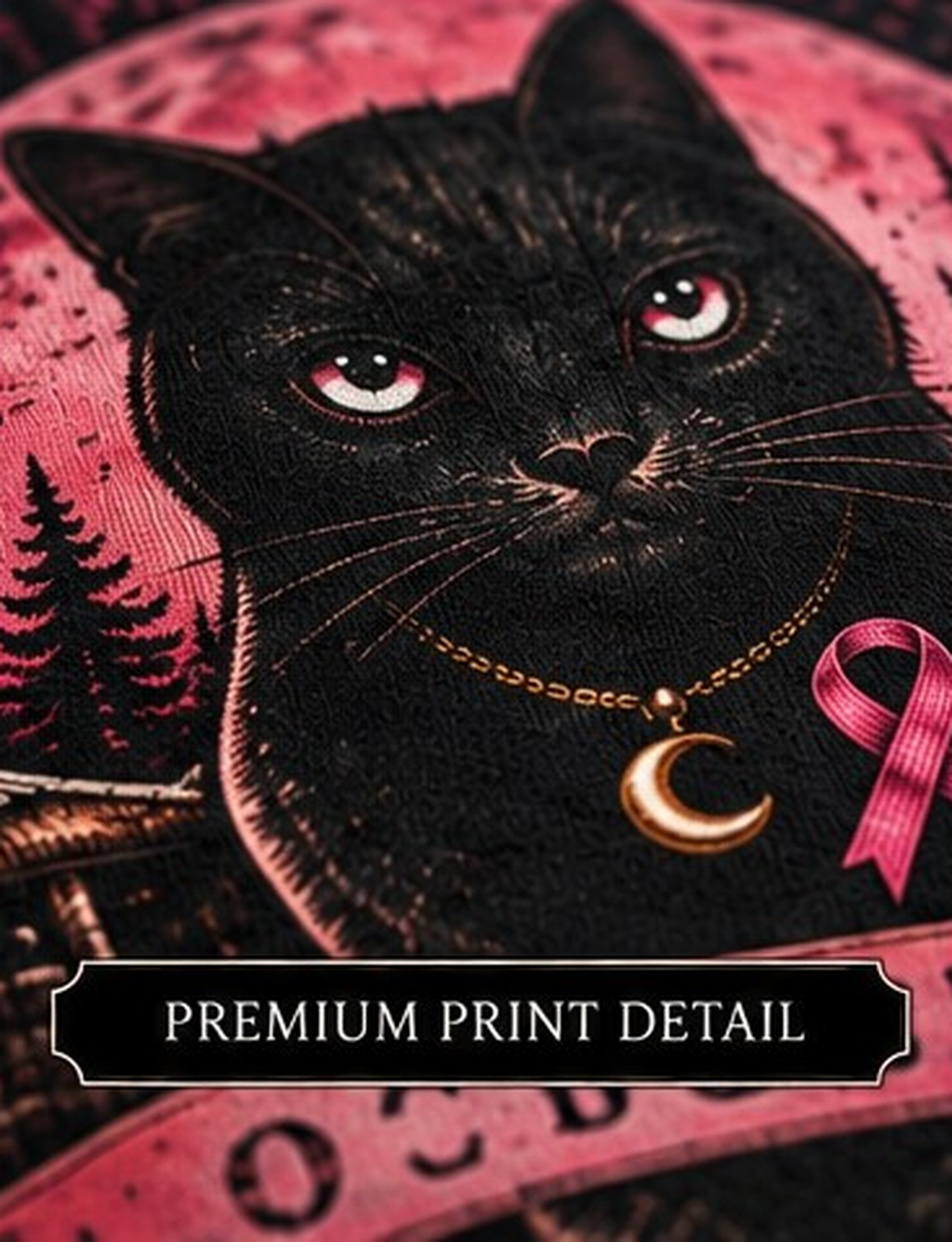 Black Cat Spirits LLC (Breast Cancer Awareness Month limited-edition) Sweatshirt
