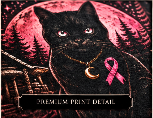 Black Cat Spirits LLC (Breast Cancer Awareness Month limited-edition) T-shirt