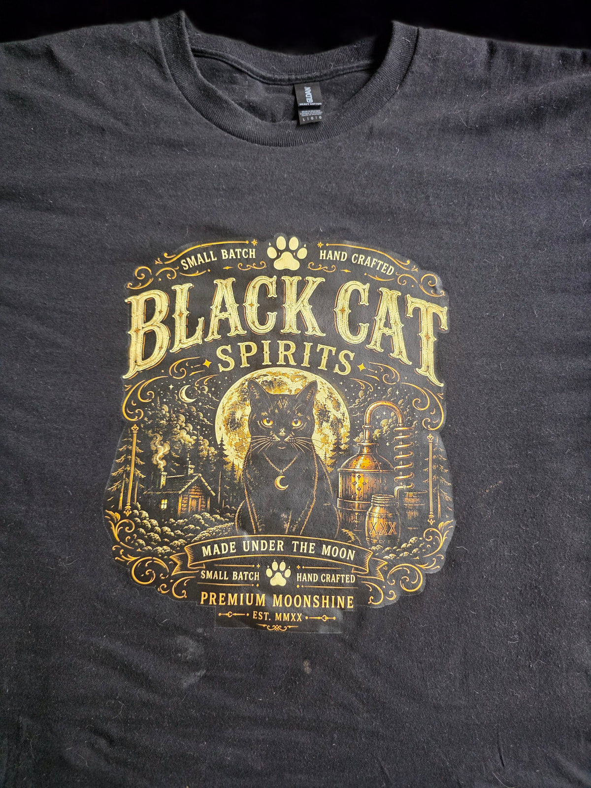Black Cat spirit LLC t-shirt