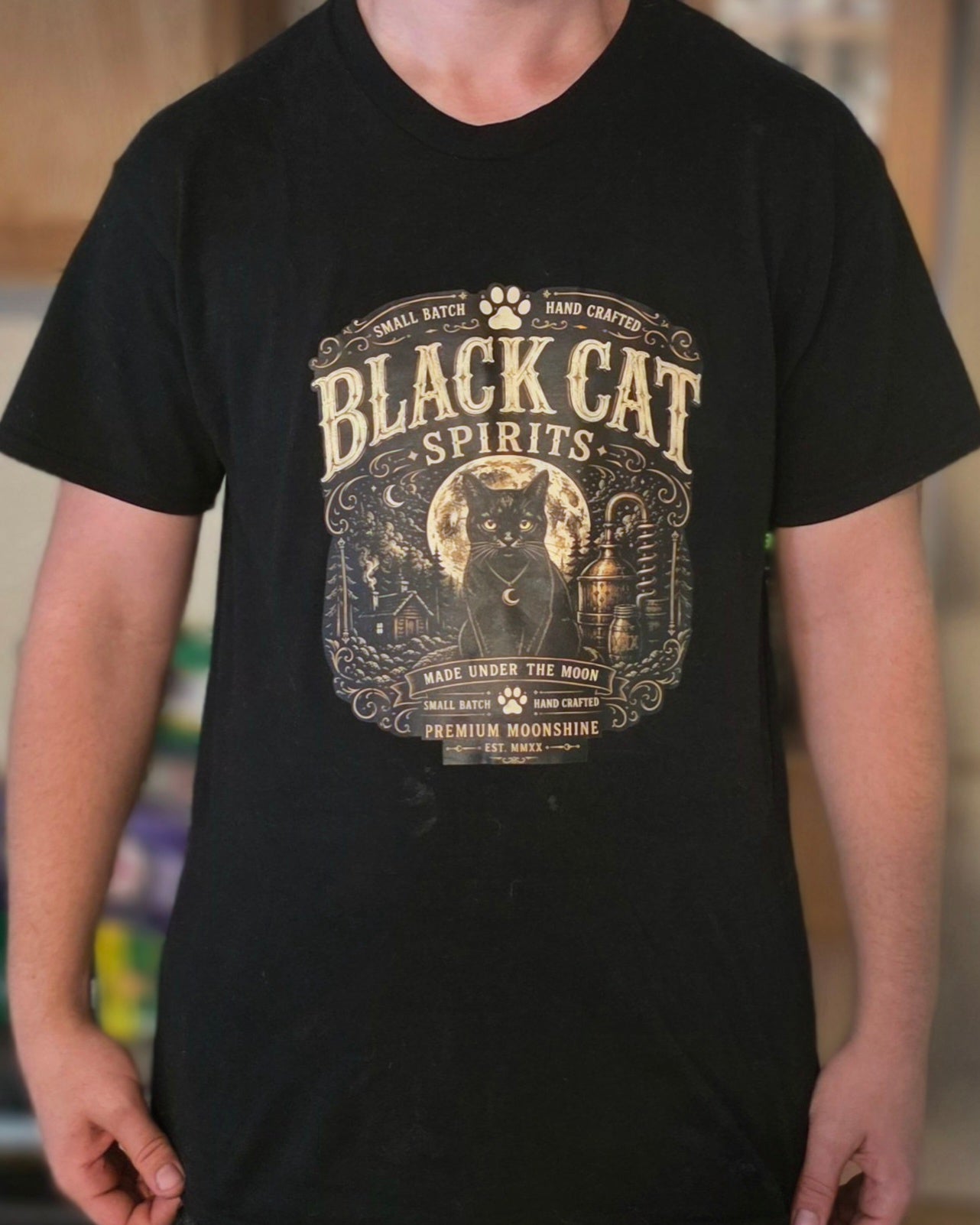 Black Cat spirit LLC t-shirt